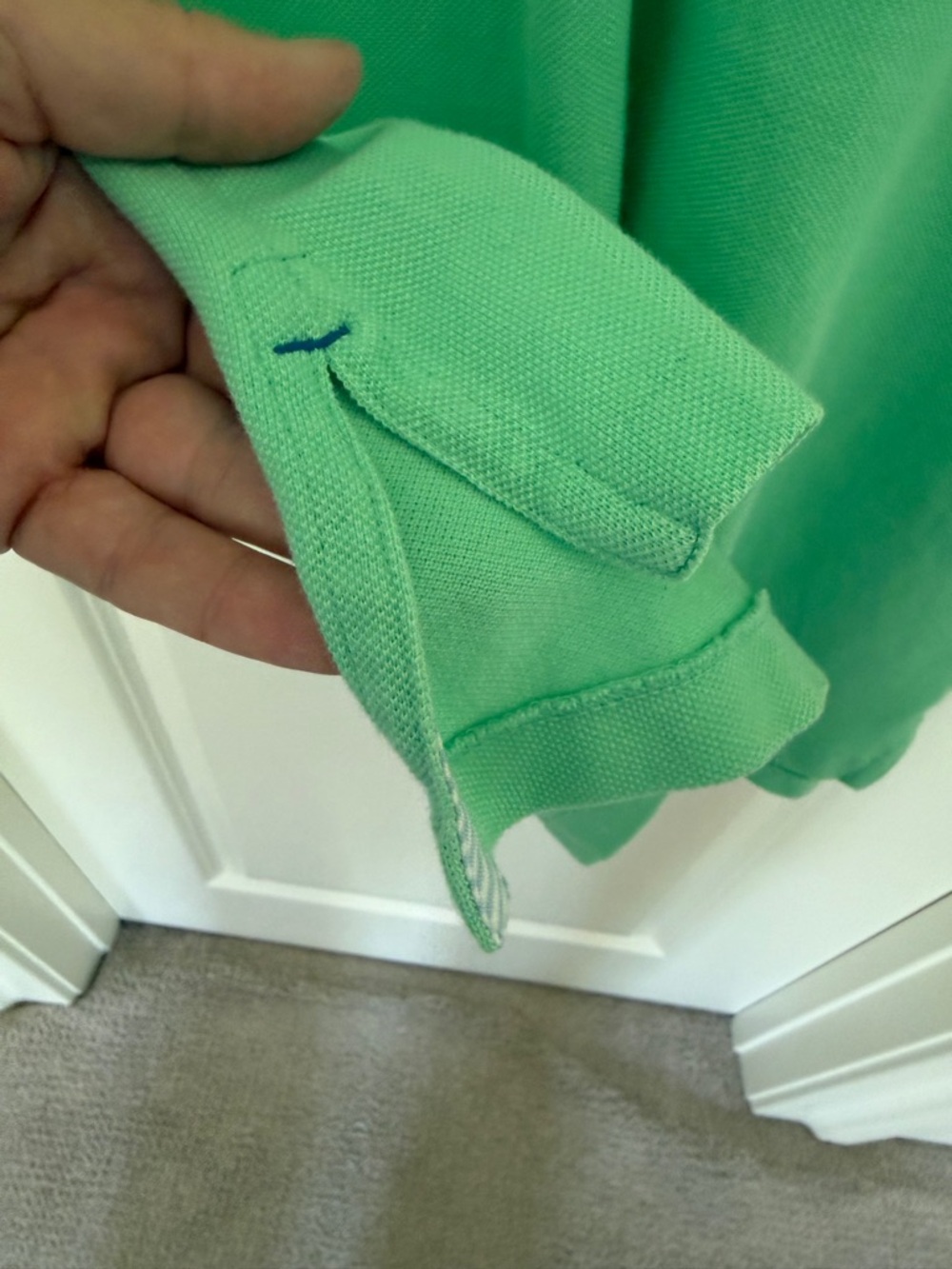 Southern Tide Men's Mint Green Short-Sleeve Polo Shirt with Dish Logo Size M - Picture 5 of 10